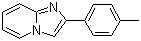 structure of CAS# 65964-60-5, 2-(4-Methylphenyl)imidazo[1,2-a]pyridine;2-p-Tolylimidazo[1,2-a]pyridine