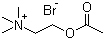 Acetylcholine bromide molecular structure (CAS 66-23-9)