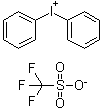 structure of CAS# 66003-76-7, Diphenyliodonium triflate;Diphenyliodonium trifluoromethanesulfonate; Diphenyliodonium trifluoromethanesulfonic acid salt