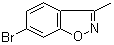 structure of CAS# 66033-69-0, 6-Bromo-3-methylbenzo[d]isoxazole;6-Bromo-3-methyl-1,2-benzisoxazole