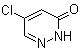 结构式 CAS# 660425-07-0, 5-氯哒嗪-3(2H)-酮