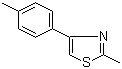 2-Methyl-4-(4-methylphenyl)thiazole molecular structure (CAS 66047-73-2)
