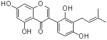 结构式 CAS# 66056-19-7, 甘草异黄酮 A