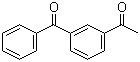 structure of CAS# 66067-44-5, 3-Acetylbenzophenone