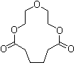 1,4,7-Trioxacyclotridecane-8,13-dione molecular structure (CAS 6607-34-7)