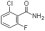 structure of CAS# 66073-54-9, 2-Fluoro-6-chlorobenzamide ;2-Chloro-6-fluorobenzamide