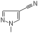 结构式 CAS# 66121-71-9, 1-甲基-1H-吡唑-4-甲腈