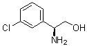 structure of CAS# 663611-73-2, (betaS)-beta-Amino-3-chlorobenzeneethanol;(S)-2-Amino-2-(3-chlorophenyl)ethanol