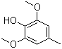 structure of CAS# 6638-05-7, 4-Methyl-2,6-dimethoxyphenol;2,6-Dimethoxy-4-methylphenol