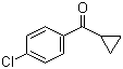 structure of CAS# 6640-25-1, 4-Chlorophenyl cyclopropyl ketone;(4-Chlorophenyl)cyclopropylmethanone