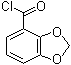 结构式 CAS# 66411-55-0, 1,3-苯并二恶茂-4-甲酰氯