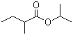 结构式 CAS# 66576-71-4, 2-甲基丁酸异丙酯