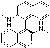structure of CAS# 666175-40-2, (1S)-N,N'-Dimethyl-[1,1'-binaphthalene]-2,2'-diamine