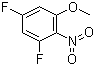 结构式 CAS# 66684-61-5, 1,5-二氟-3-甲氧基-2-硝基苯