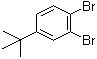 structure of CAS# 6683-75-6, 1,2-Dibromo-4-tert-butylbenzene