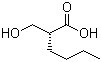 structure of CAS# 668485-40-3, (R)-2-Hydroxymethylhexanoic acid