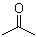 Acetone molecular structure (CAS 67-64-1)