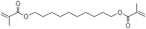 1,10-Decanediol dimethacrylate molecular structure (CAS 6701-13-9)