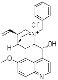 (-)-N-Benzylquininium chloride molecular structure (CAS 67174-25-8)