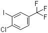 结构式 CAS# 672-57-1, 4-氯-3-碘三氟甲苯
