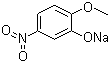 structure of CAS# 67233-85-6, 5-Nitroguaiacol sodium salt;2-Methoxy-5-nitrophenol sodium salt