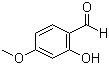 2-Hydroxy-4-methoxybenzaldehyde molecular structure (CAS 673-22-3)