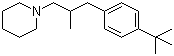 structure of CAS# 67306-00-7, Fenpropidin;1-(3-(4-tert-Butylphenyl)-2-methylpropyl)piperidine
