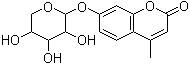 4-Methylumbelliferyl beta-D-xylopyranoside molecular structure (CAS 6734-33-4)
