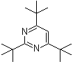 structure of CAS# 67490-21-5, 2,4,6-Tri-tert-butylpyrimidine