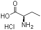 structure of CAS# 67607-42-5, D-2-Aminobutyric acid hydrochloride;(R)-2-Aminobutyric acid hydrochloride