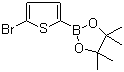 结构式 CAS# 676501-84-1, 5-溴噻吩-2-硼酸频哪醇酯