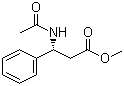 Methyl (R)-3-acetamido-3-phenylpropanoate molecular structure (CAS 67654-57-3)