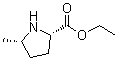 Ethyl (2S,5S)-5-methylpyrrolidine-2-carboxylate molecular structure (CAS 676560-84-2)