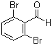 structure of CAS# 67713-23-9, 2,6-Dibromobenzaldehyde