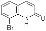 结构式 CAS# 67805-67-8, 8-溴-1H-2-喹啉酮