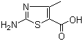 structure of CAS# 67899-00-7, 2-Amino-4-methylthiazole-5-carboxylic acid;2-Amino-4-methyl-1,3-thiazole-5-carboxylic acid