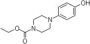 4-(4-Hydroxyphenyl)-1-piperazinecarboxylic acid ethyl ester molecular structure (CAS 67914-99-2)