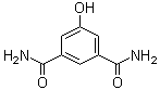 结构式 CAS# 68052-43-7, 5-羟基-1,3-苯二甲酰胺