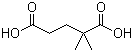 structure of CAS# 681-57-2, 2,2-Dimethylglutaric acid;2,2-Dimethylpentanedioc acid