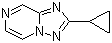 structure of CAS# 681249-76-3, 2-Cyclopropyl-[1,2,4]triazolo[1,5-a]pyrazine