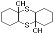 1,8-二羟基-2,9-二硫杂三环[8.4.0.03,8]十四烷分子结构 (CAS 68134-79-2)