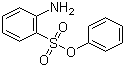 structure of CAS# 68227-69-0, Phenyl-2-aminobenzenesulfonate;2-Aminobenzenesulfonic acid phenyl ester
