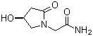 structure of CAS# 68252-28-8, (R)-Oxiracetam;(R)-4-Hydroxy-2-oxo-1-pyrrolidineacetamide