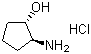 (1S,2S)-trans-2-Aminocyclopentanol hydrochloride molecular structure (CAS 68327-04-8)