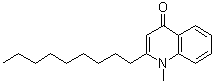 structure of CAS# 68353-24-2, 1-Methyl-2-nonyl-4-quinolinone;1-Methyl-2-n-nonyl-4(1H) quinolone; 1-Methyl-2-nonyl-4(1H)-quinolone