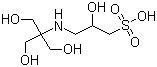 结构式 CAS# 68399-81-5, 3-三羟甲基甲胺-2-羟基丙磺酸
