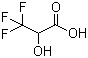 structure of CAS# 684-07-1, 3,3,3-Trifluorolactic acid;(S)-3,3,3-Trifluoro-2-hydroxypropionic acid