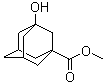 structure of CAS# 68435-07-4, Methyl 3-hydroxyadamantane-1-carboxylate
