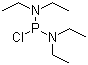 structure of CAS# 685-83-6, Bis(diethylamino)chlorophosphine;N,N,N',N'-Tetraethylphosphorodiamidous chloride