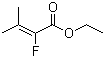 2-氟-3-甲基丁-2-烯酸乙酯分子结构 (CAS 685-89-2)